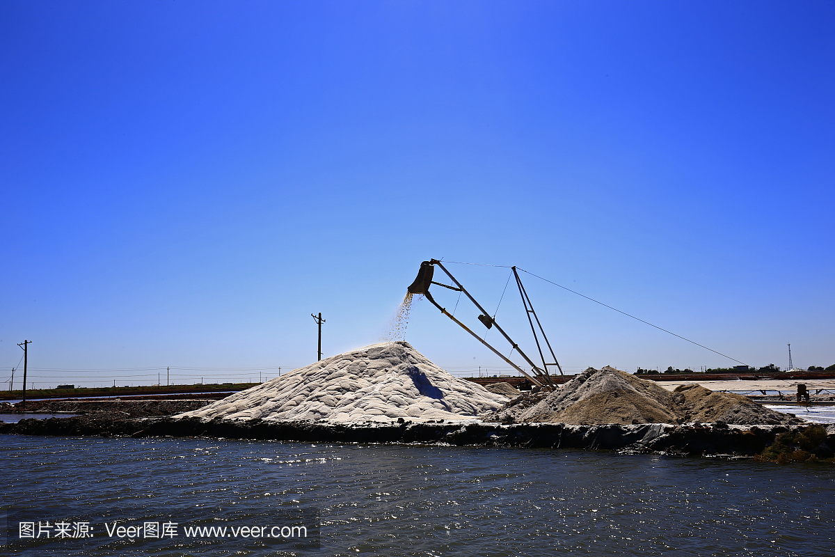 風景秀麗的鹽漬,成熟的機械設(shè)備