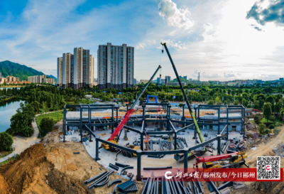 郴州水世界項目建設(shè)正酣